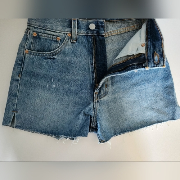 NWT Urban Outfitters BDG Girlfriend High-Rise Jean Shorts – Size 24 (US 0) - Picture 4 of 7